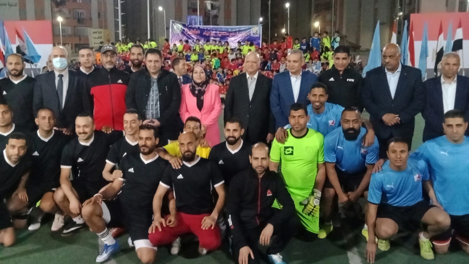 محافظ القاهرة خلال الاحتفال