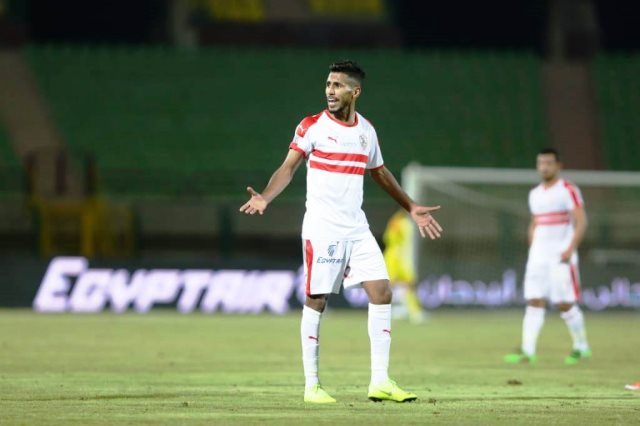 محمد أوناجم لاعب نادي الزمالك