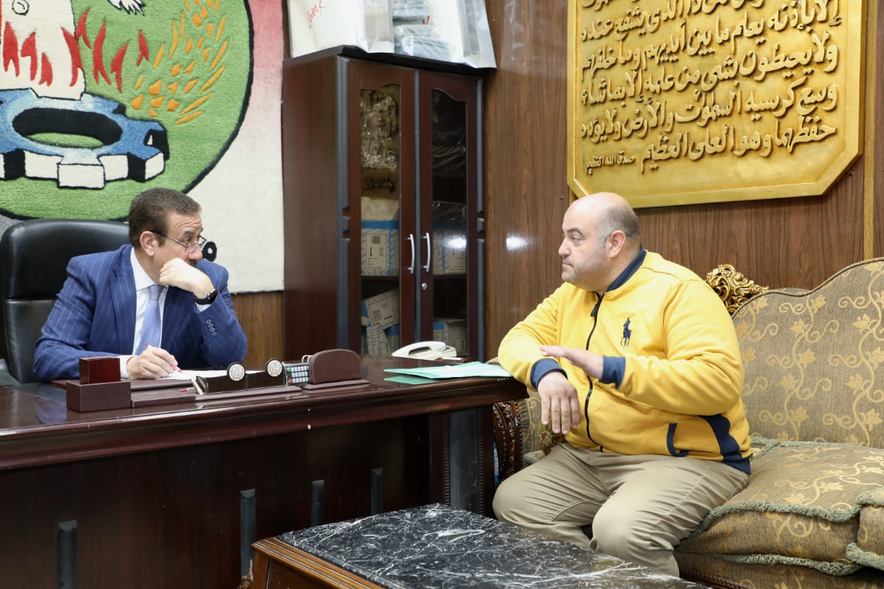 لقاء محافظ المنوفية