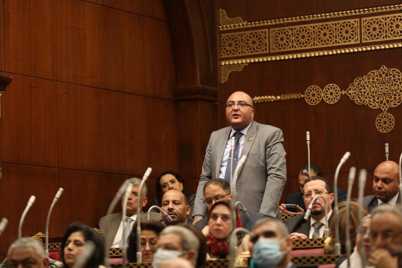 النائب عمرو عزت عضو مجلس الشيوخ عن تنسيقية شباب الأحزاب