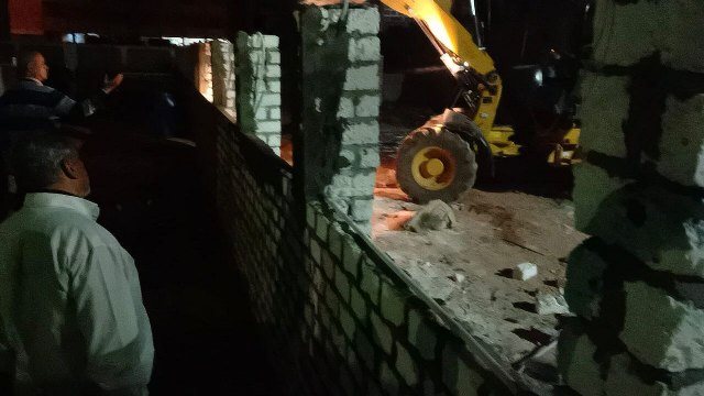 ازالة بناء مخالف