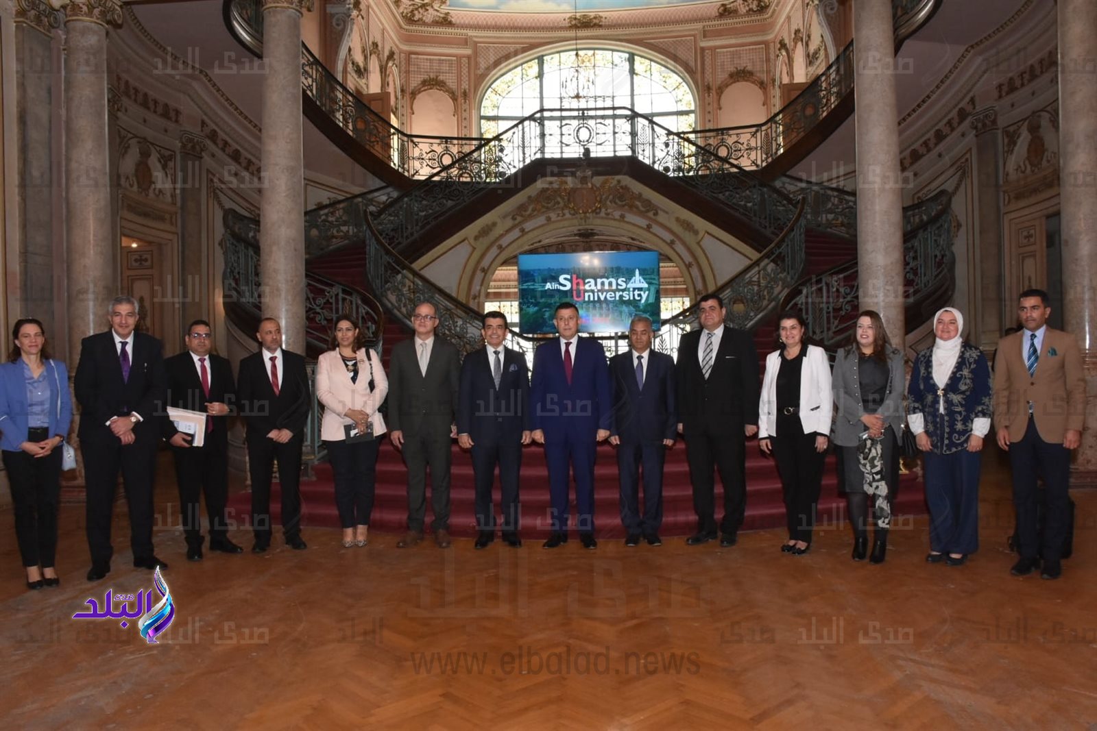 التعاون المشترك بين إيسسكو وكلية الاثار جامعة عين شمس وجامعة فيلبس ماربورج