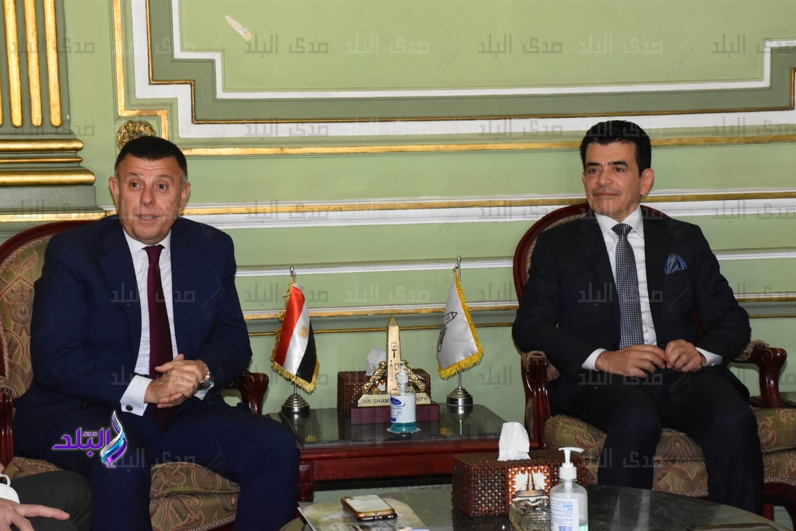 التعاون المشترك بين إيسسكو وكلية الاثار جامعة عين شمس وجامعة فيلبس ماربورج