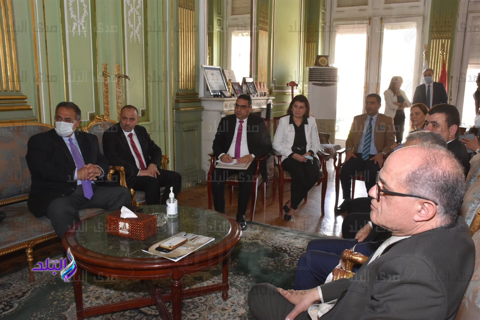 التعاون المشترك بين إيسسكو وكلية الاثار جامعة عين شمس وجامعة فيلبس ماربورج