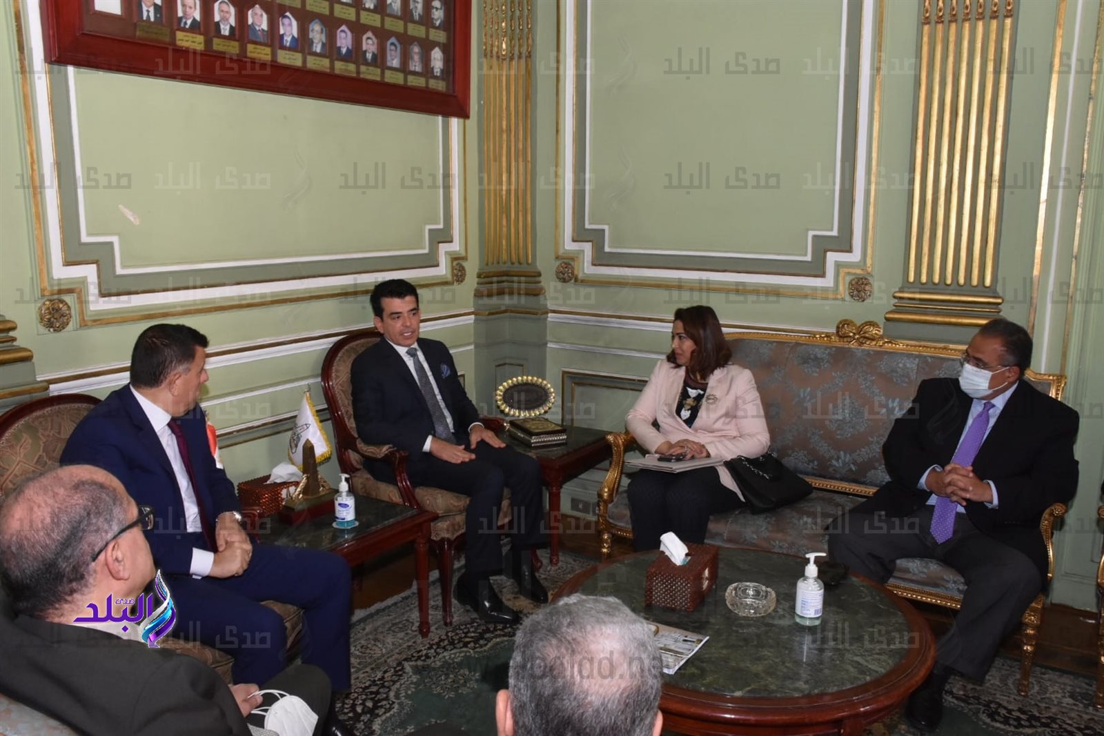 التعاون المشترك بين إيسسكو وكلية الاثار جامعة عين شمس وجامعة فيلبس ماربورج