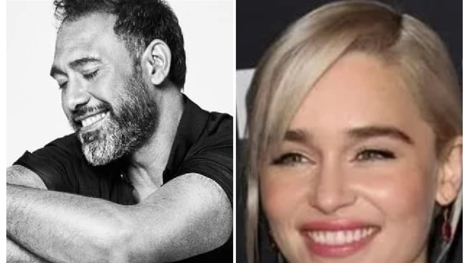 عمرو مصطفي وايميليا كلارك