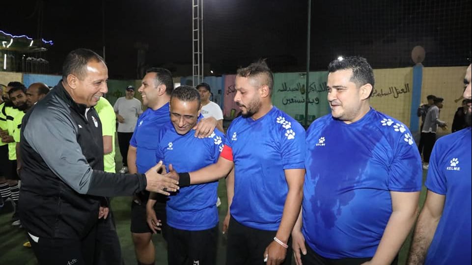 افتتاح الدورة الرمضانية لكرة القدم بهيئة نظافة القاهرة