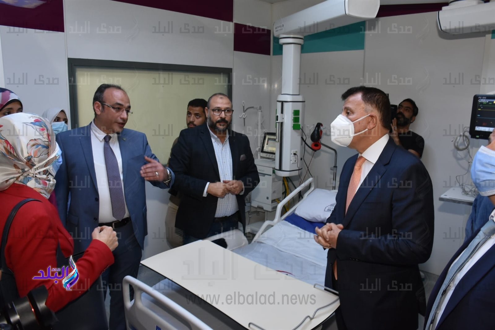 رئيس جامعة عين شمس يشهد عدداً من الافتتاحات بمستشفى الدمرداش الجامعي