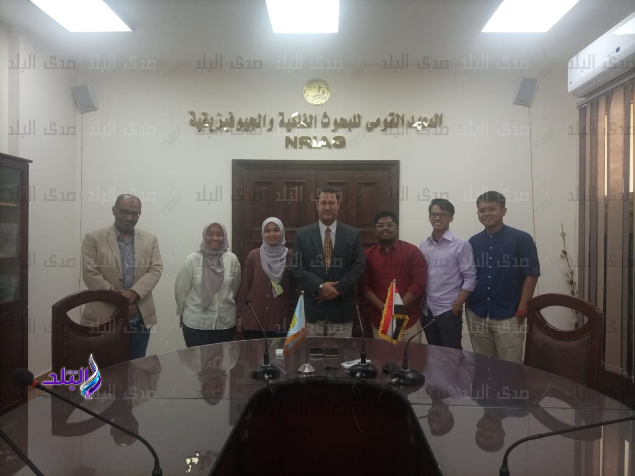 المعهد القومي للبحوث الفلكية يستضيف طلابًا من جامعة العلوم الماليزية