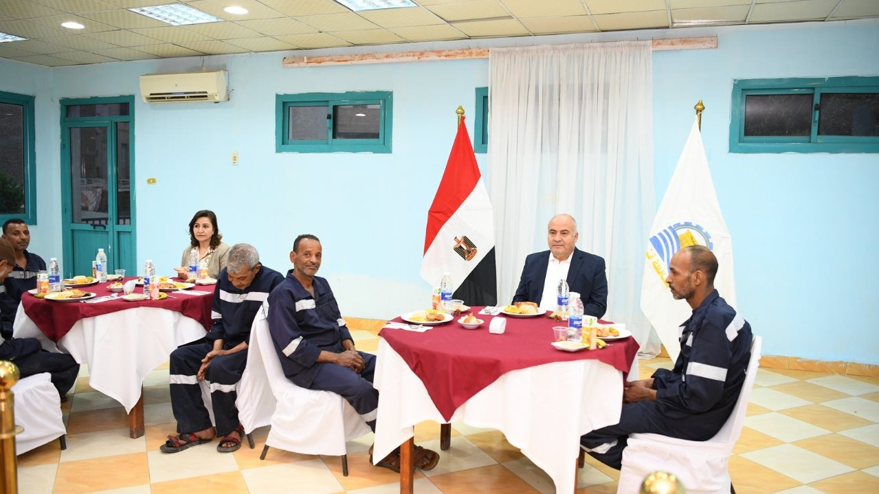 حفل إفطار عمال النظافة