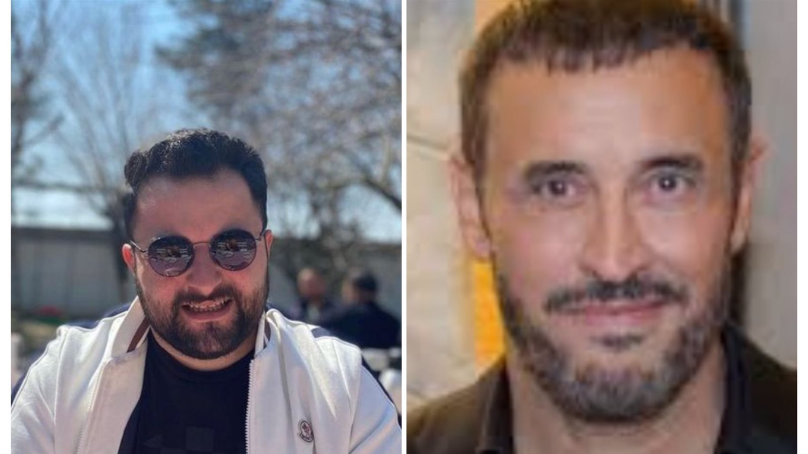 كاظم الساهر والملحن مظفر المهاجر 