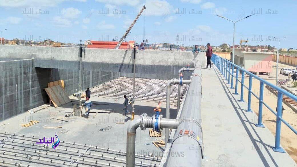 محطة الصرف ببلطيم