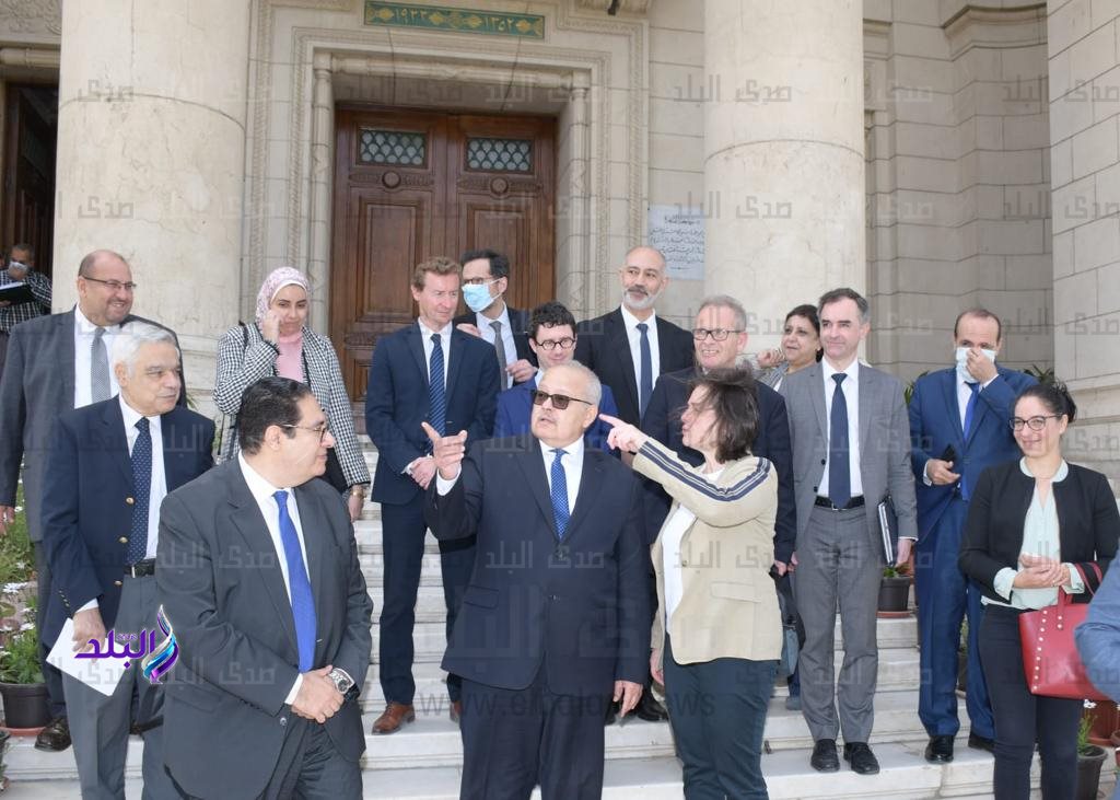 جانب من الاتفاقيات العلمية المشتركة بين جامعة القاهرة وكبرى الجامعات العالمية