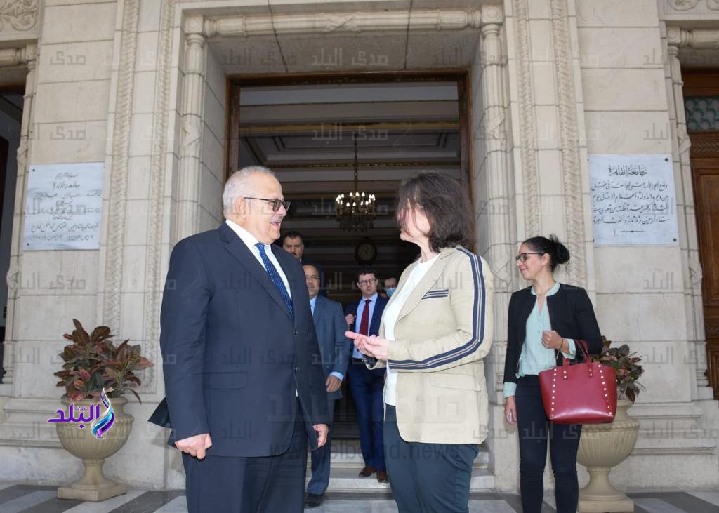 جانب من الاتفاقيات العلمية المشتركة بين جامعة القاهرة وكبرى الجامعات العالمية