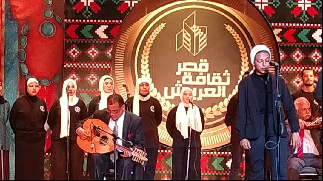 إنشاد ديني علي مسرح ثقافة العريش 