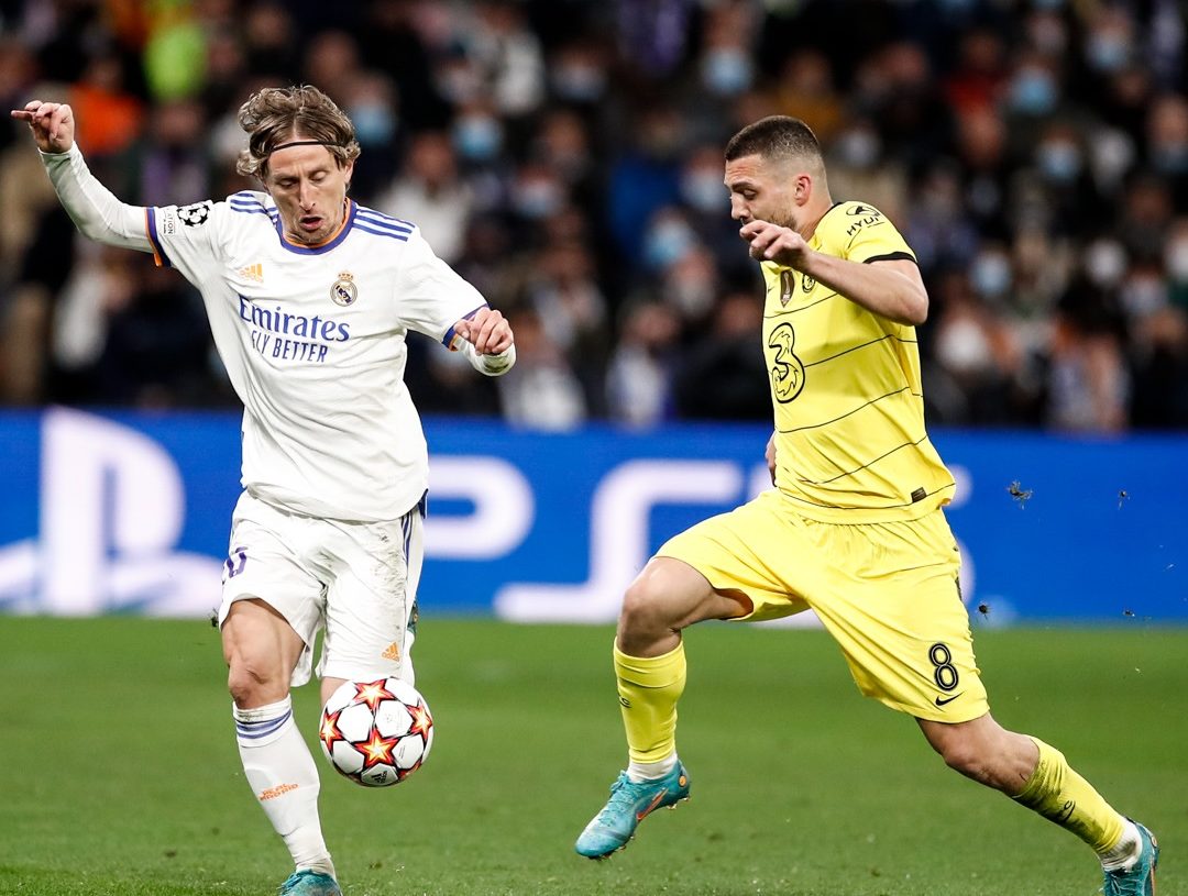 لوكا مودريتش نجم فريق ريال مدريد