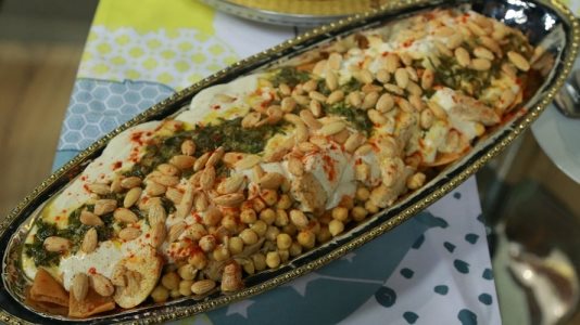 طريقة عمل فتة حمص