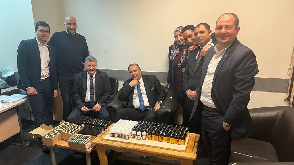 ضبط قطع غيار الشيش الإلكترونية ومستلزماتها