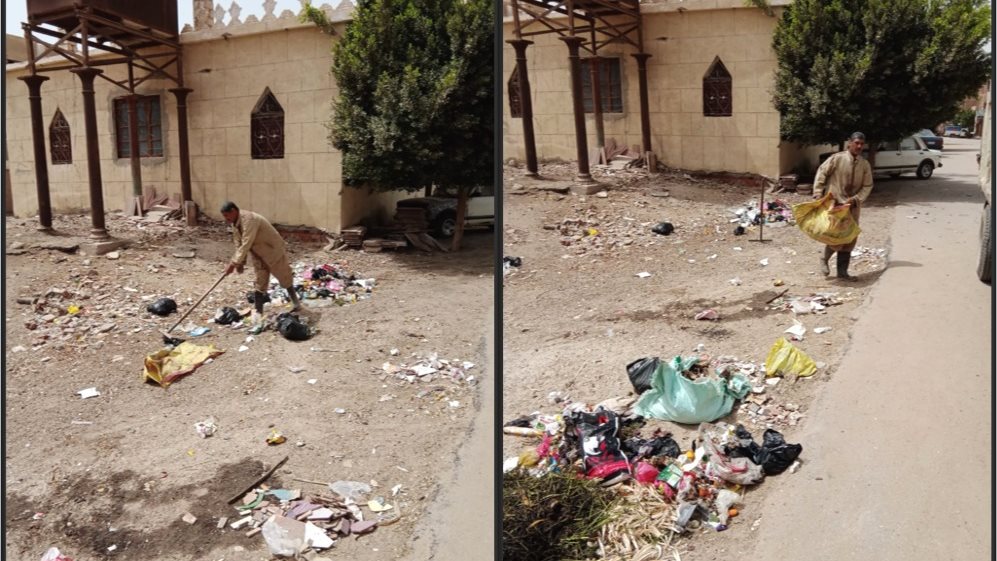 حملات النظافة وازالة القمامة مستمرة بمركز أبشواى