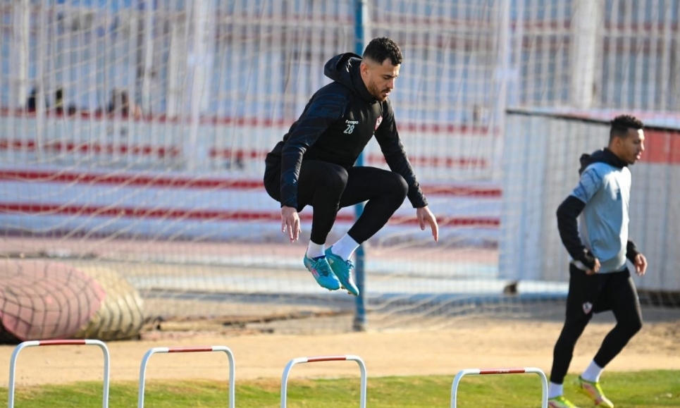 محمود حمدي الونش مدافع الزمالك - صورة أرشيفية