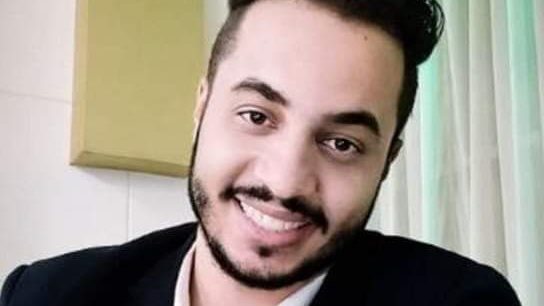 الشاب المحبوس على ذمة قضية الاختلاس 