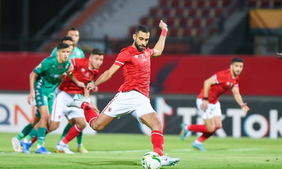مباراة الأهلي والرجاء المغربي