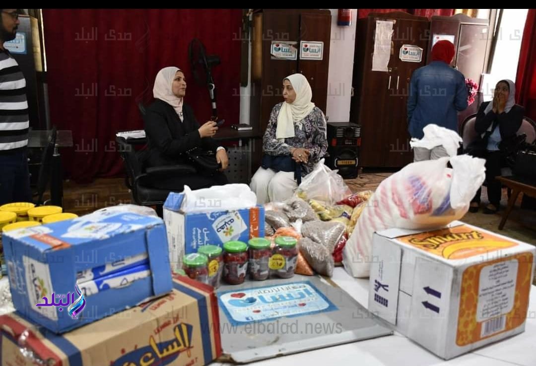 قافلة كلية بنات عين شمس فى زيارة لمؤسسة 