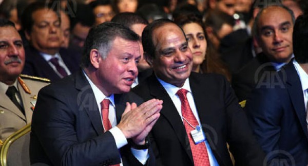 الرئيس السيسي والملك عبد الله - لقاء سابق 