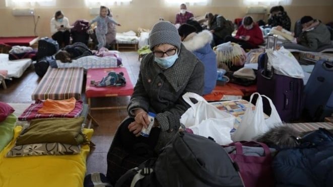 النازحون الأوكران فى اليابان