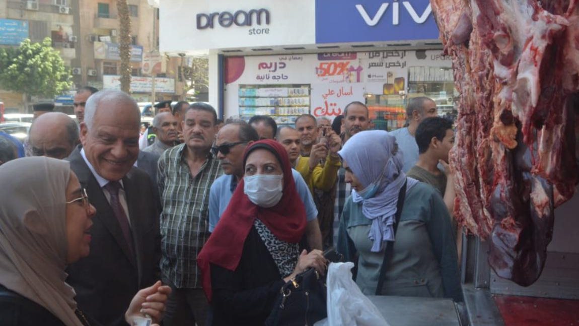 جولة محافظ الجيزة 