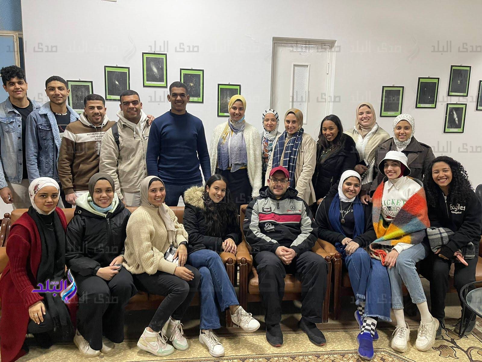  زيارة علمية للمرصد الفلكي الكبير بالقطامية بآداب القاهرة