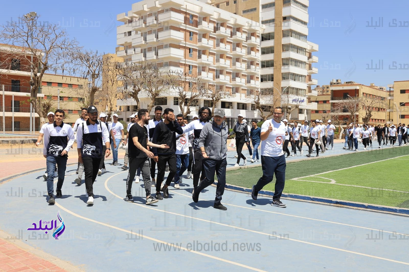 ختام فعاليات الاحتفال بيوم الأرض بانطلاق ماراثون رياضي