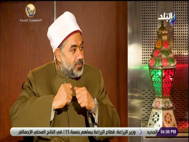 الدكتور خالد عمران، أمين الفتوى بدار الإفتاء