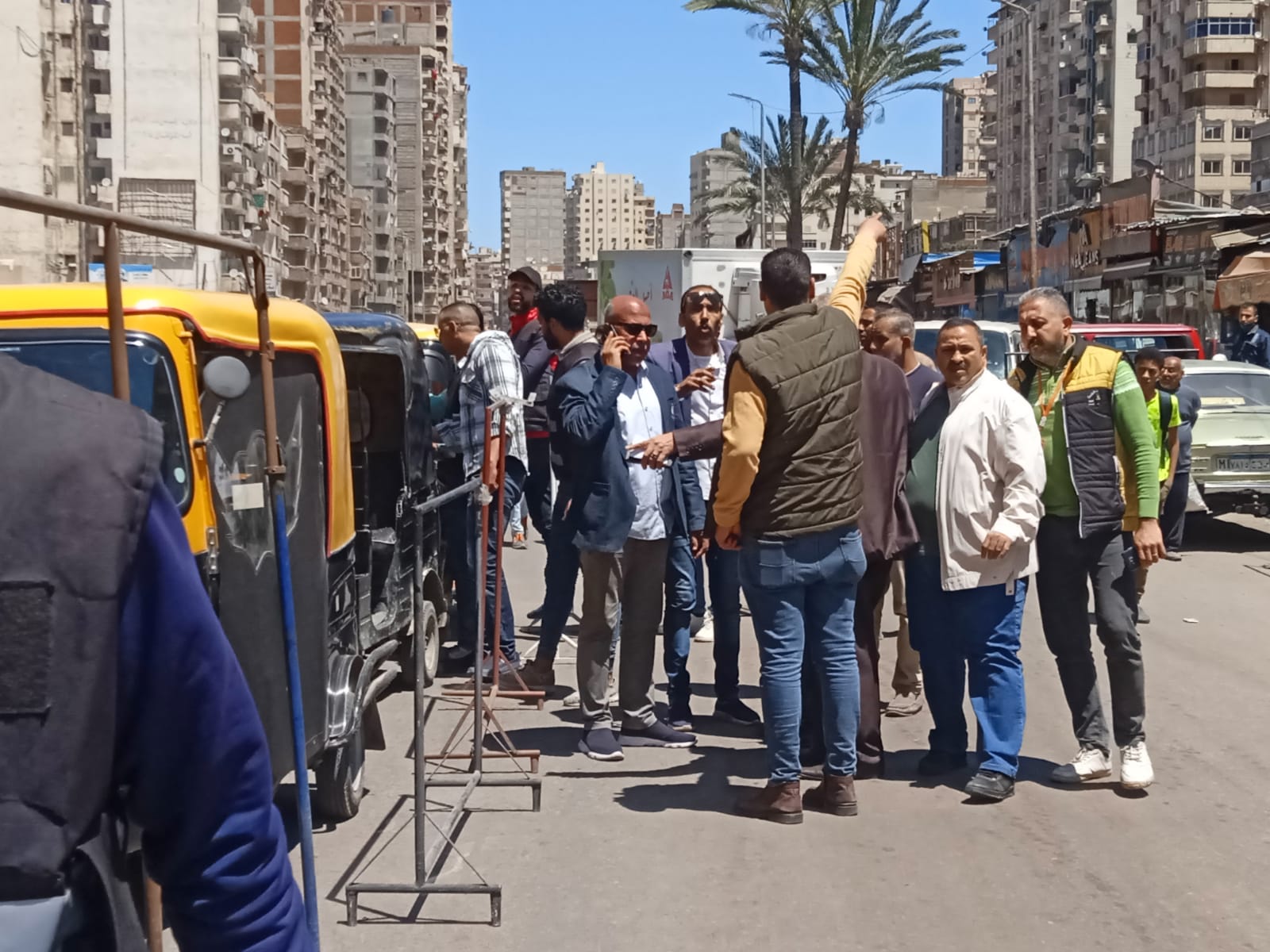 حملات على التكاتك شرقي الإسكندرية