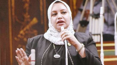 النائبة/ سولاف درويش، وكيلة لجنة القوى العاملة بالبرلمان