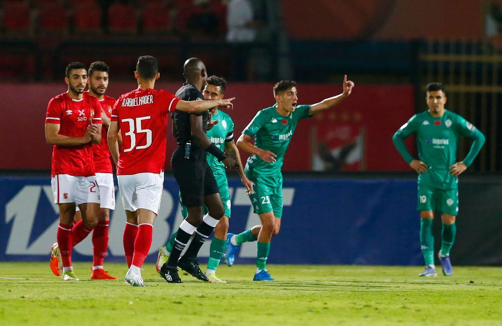 الأهلي ضد الرجاء المغربي