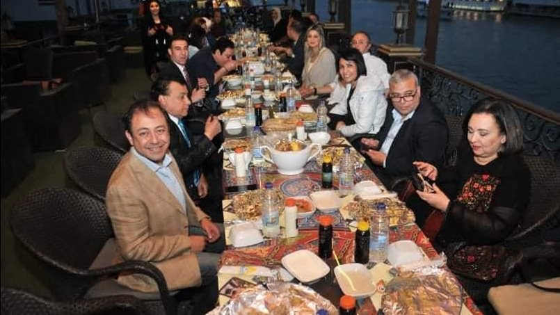 حفل إفطار مذيعي قطاع الأخبار 