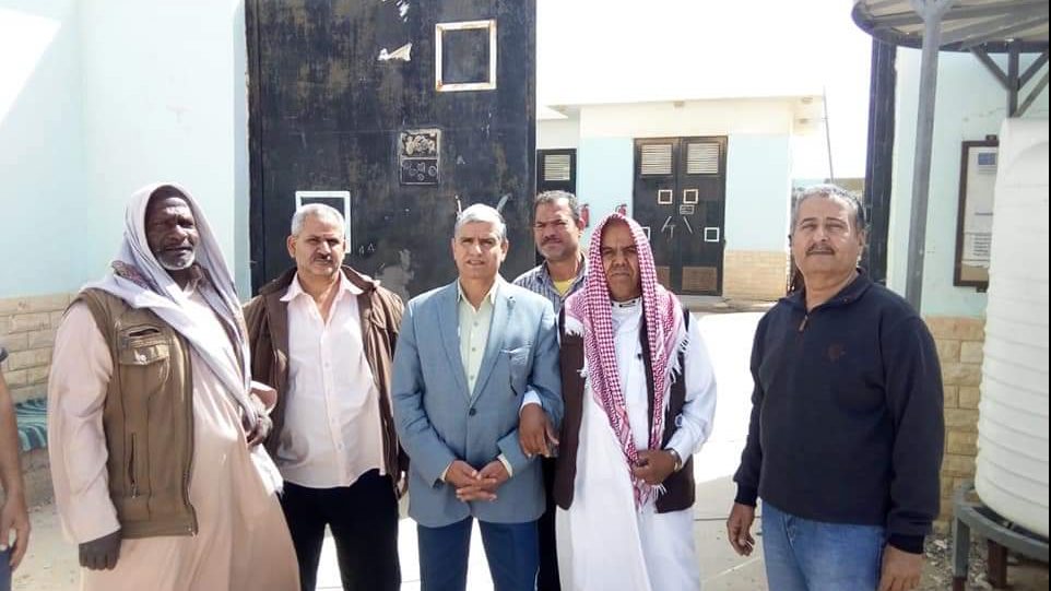 تفقد الخدمات بقرية المنبطح بوسط سيناء 