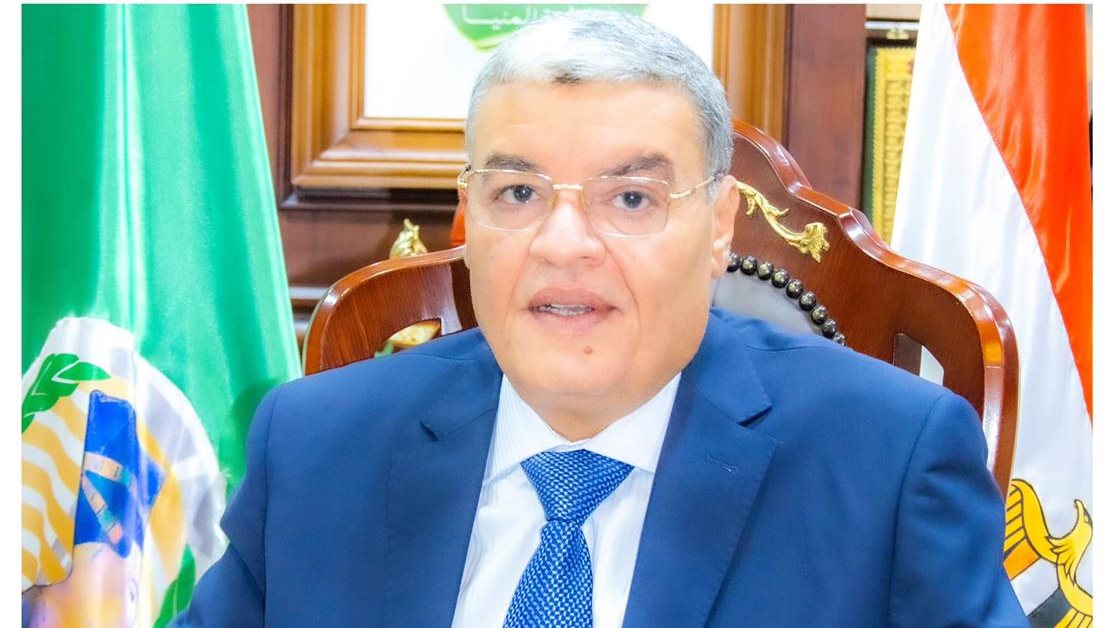 اللواء أسامة القاضي محافظ المنيا 