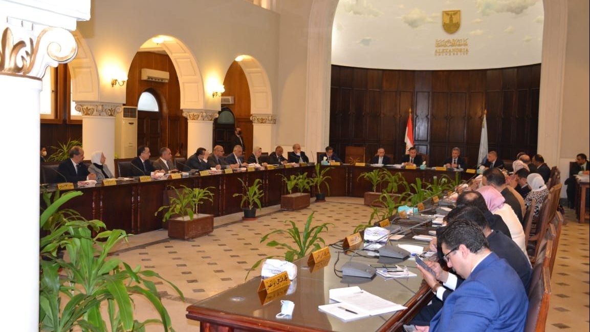 اجتماع مجلس جامعة الإسكندرية