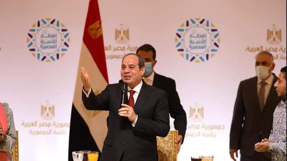 من حفل إفطار الأسرة المصرية 