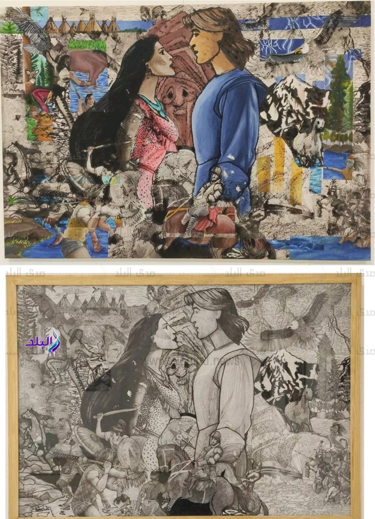 معرض لإنتاج طلاب الفرقة الخامسة بكلية تربية فنية حلوان