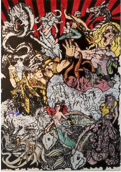 معرض لإنتاج طلاب الفرقة الخامسة بكلية تربية فنية حلوان