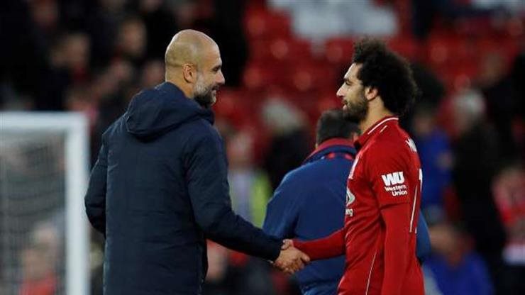محمد صلاح وجوارديولا