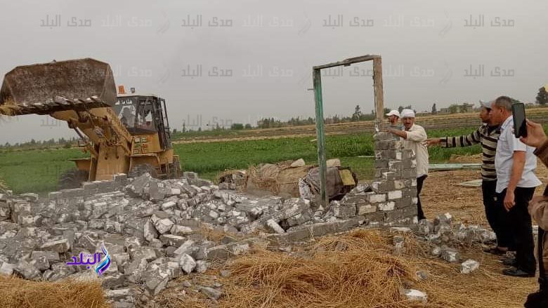 جانب من إزالة التعديات