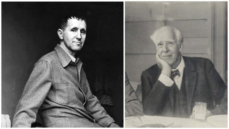 الكاتب بريخت والمخرج ستانسلافسكي