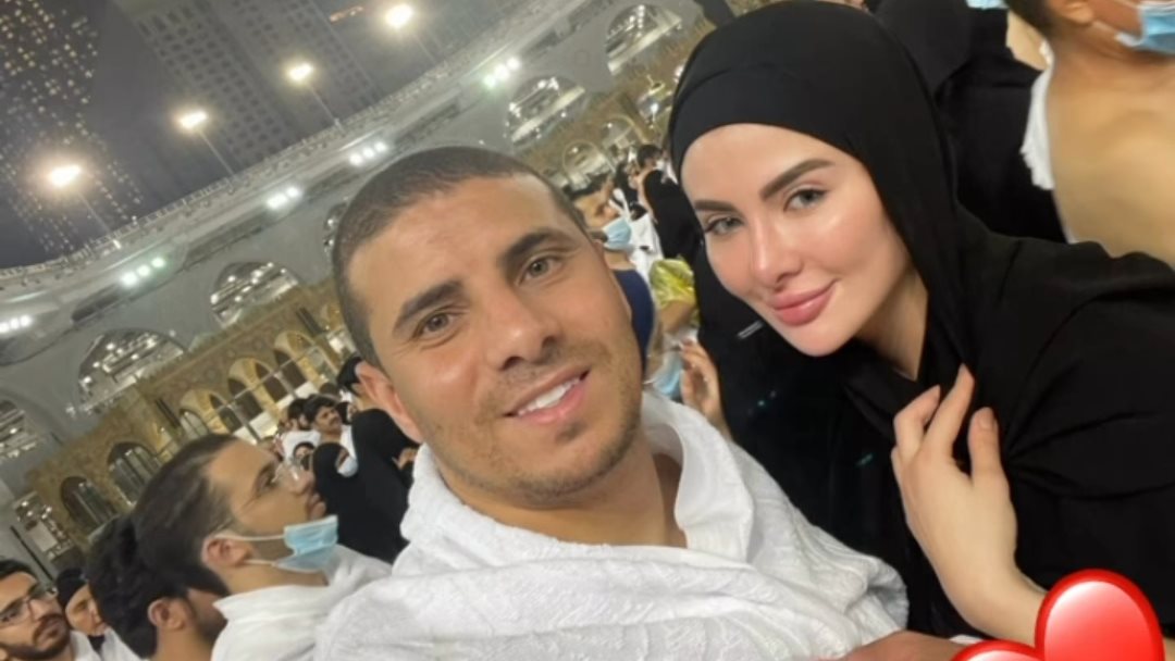 زيدان وزوجته