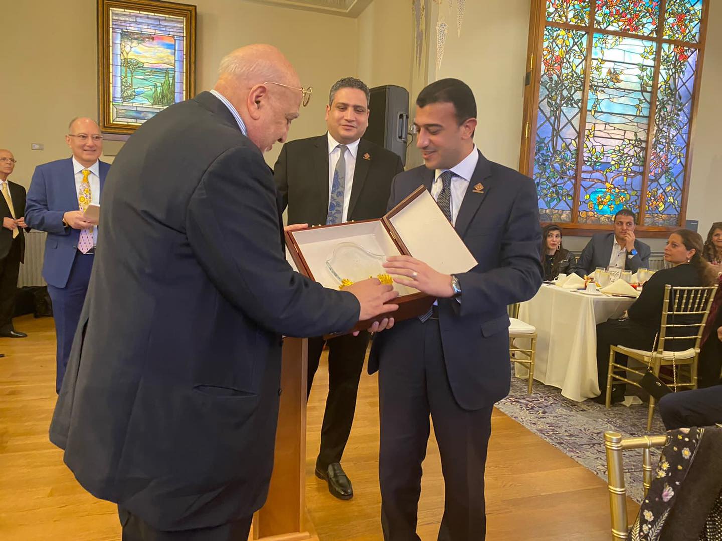 وفد "التنسيقية" يشارك في حفل إفطار الجالية المصرية في شيكاغو