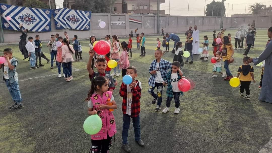 الإحتفال بالعيد في مراكز الشباب بقرى حياة كريمة بأسيوط 