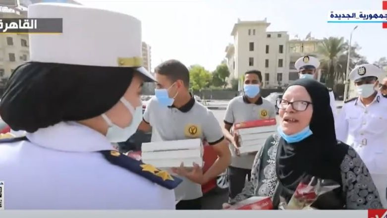الداخلية تشارك المصريين فرحة عيد الفطر 